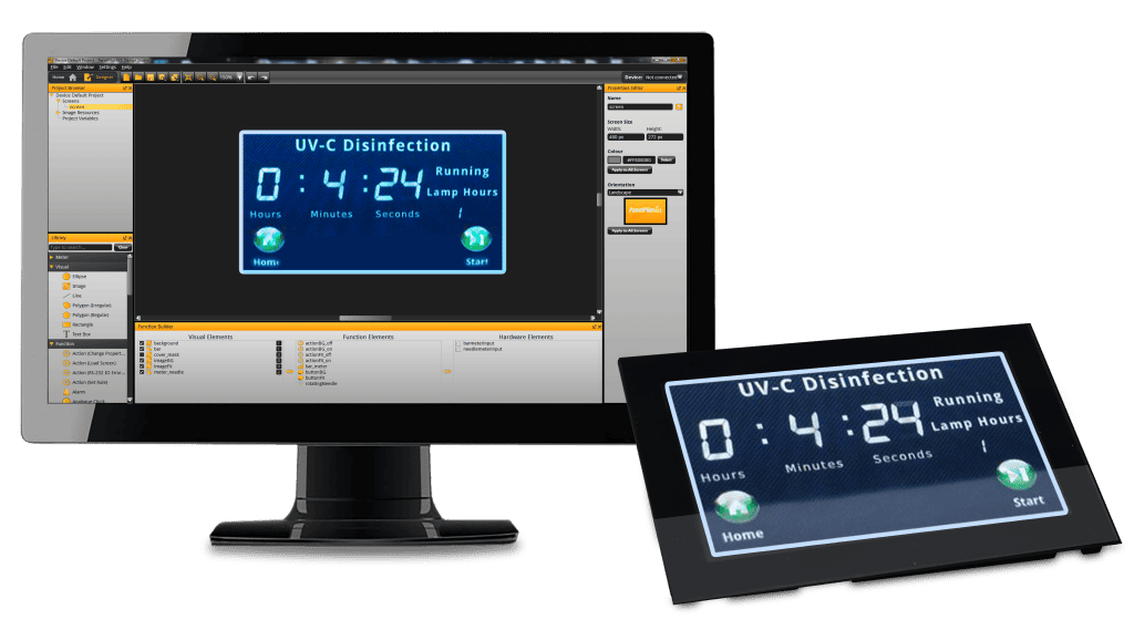 Evergreen | Emergency Disinfection Units | PanelPilotACE | Disinfection Monitoring | Design Studio