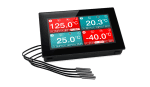 EL-SGD-43-ATP | Temperature Logger Display | Temperature Data Logger | PanelPilot Add-on | Right facing