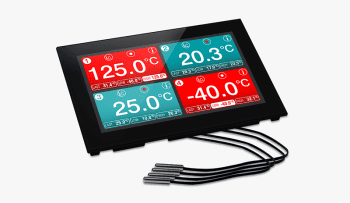 EL-SGD-70-ATP | Multi Channel Logger | Temperature Data Logger | PanelPilot Add-on | Right facing