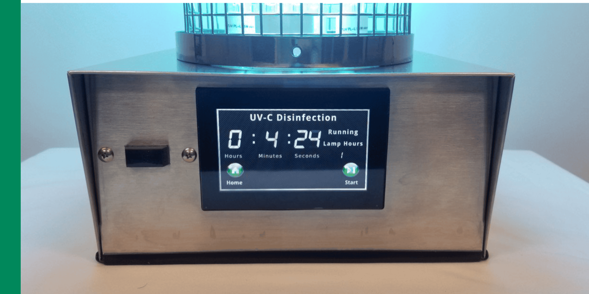 Evergreen | Emergency Disinfection Units | PanelPilotACE | Disinfection Monitoring | Featured Image