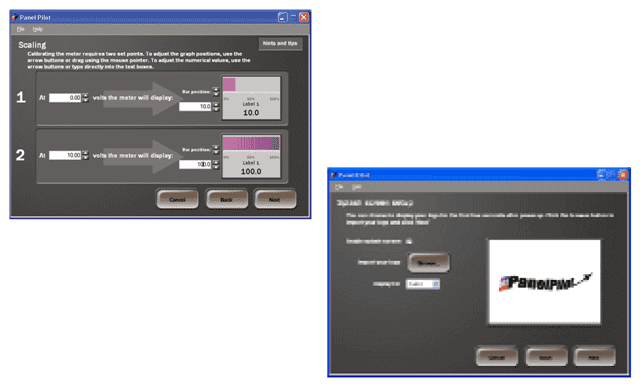 PanelPilot M Software | Software Tutorials | M-Series | Step 3 and 4
